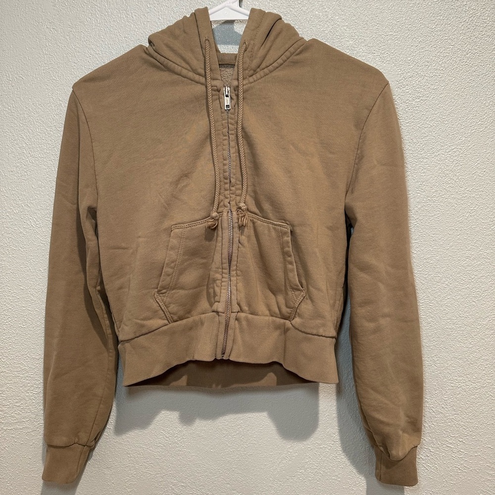 Brandy Melville Brown Bomber Jacket
